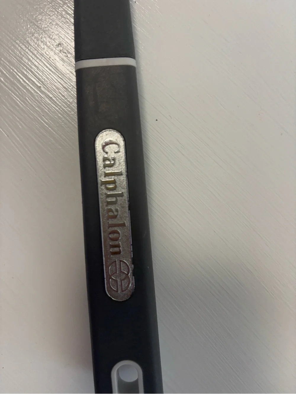 Calphalon Black Slotted spoon - Heat-Resistant Kitchen Tool